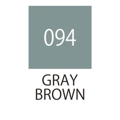 Kuretake Pisak pędzelkowy Zig Fudebiyori - - Gray Brown