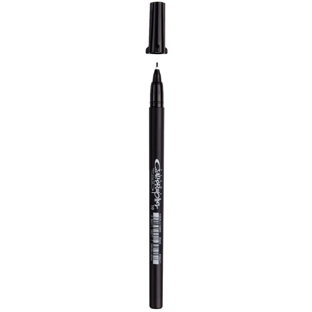 Sakura Pisak Pigma Calligrapher 10 - - czarny, 1 mm