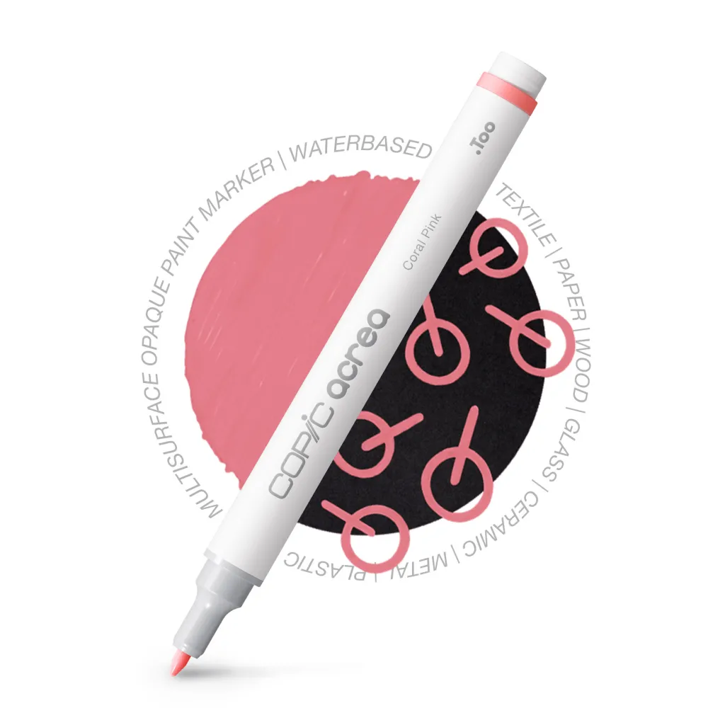 Copic Pisak pigmentowy Acrea - 014 Coral Pink