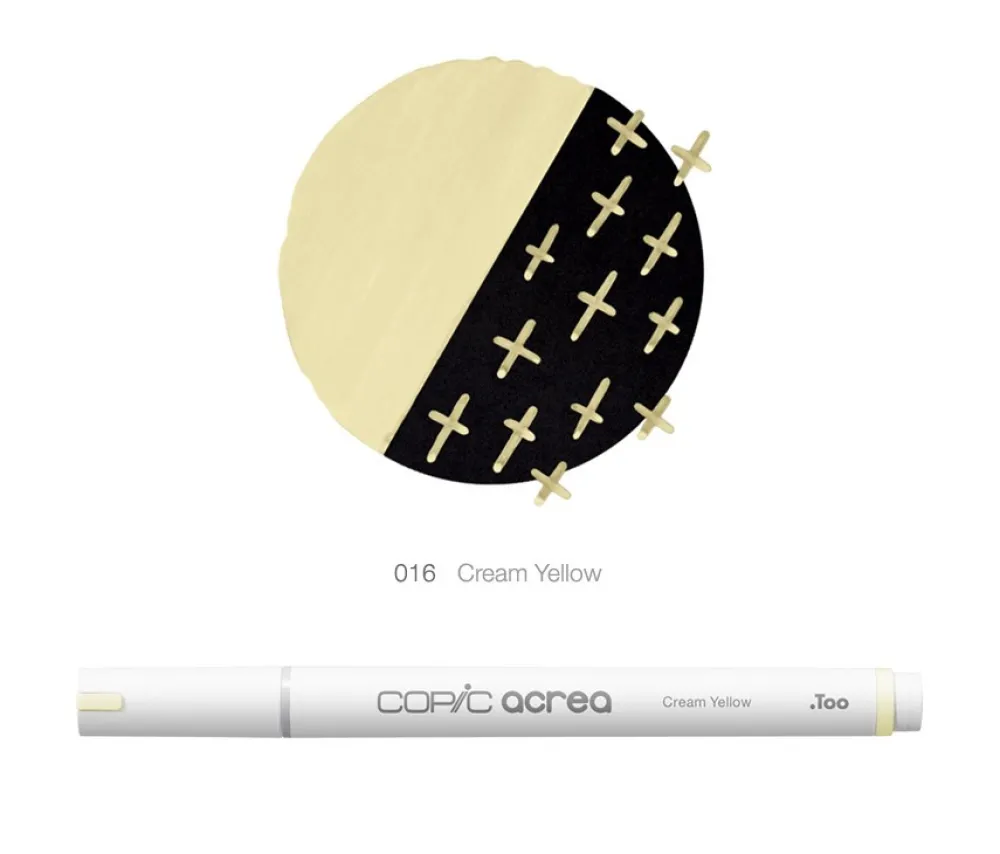 Copic Pisak pigmentowy Acrea - 016 Cream Yellow
