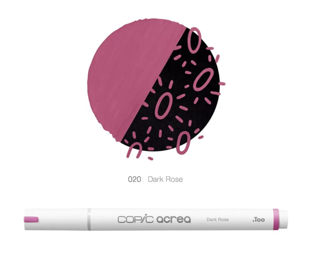Copic Pisak pigmentowy Acrea - 020 Dark Rose