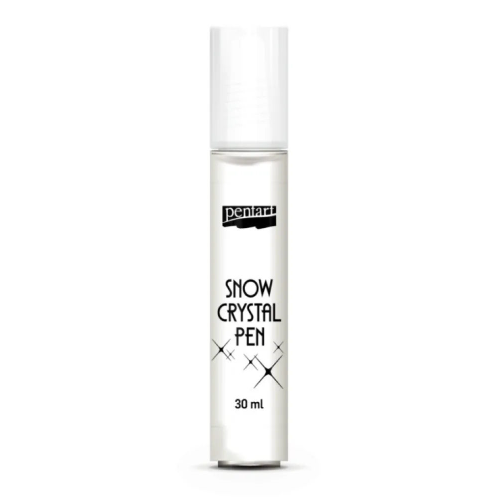 Pentart Pisak Snow Crystal Pen - - efekt śniegu, 30 ml