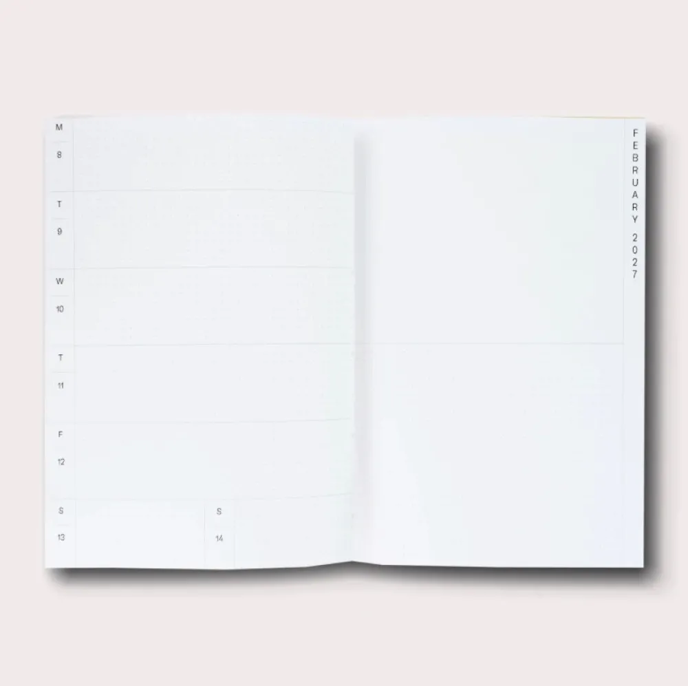 The Completist. Planer akademicki tygodniowy 2026/2027 Palau No.1 A5 -