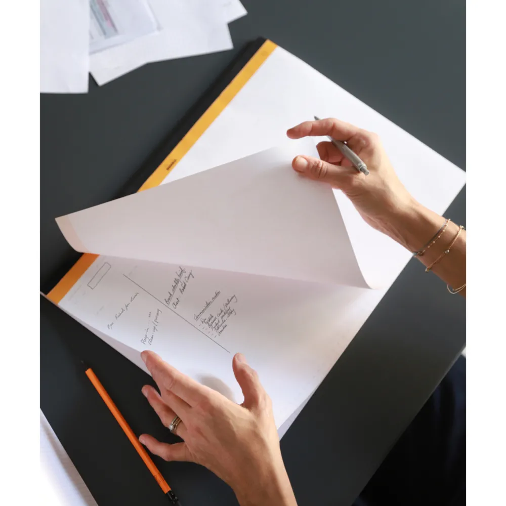 Rhodia Planer biurkowy tygodniowy, niedatowany - - A4+, 80 g, 60 ark. > Planery Biurkowe