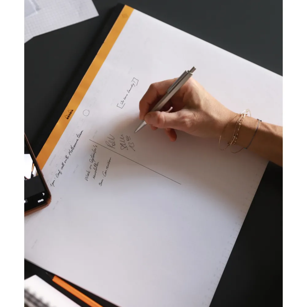 Rhodia Planer biurkowy tygodniowy, niedatowany - - A4+, 80 g, 60 ark. > Planery Biurkowe
