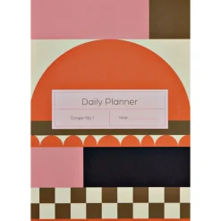 The Completist. Planer dzienny Ginger No.1 A5 - - 90 g/m2