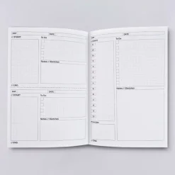 The Completist. Planer dzienny Hildy No.1 A5 - - 90 g/m2 > Planery Niedatowane