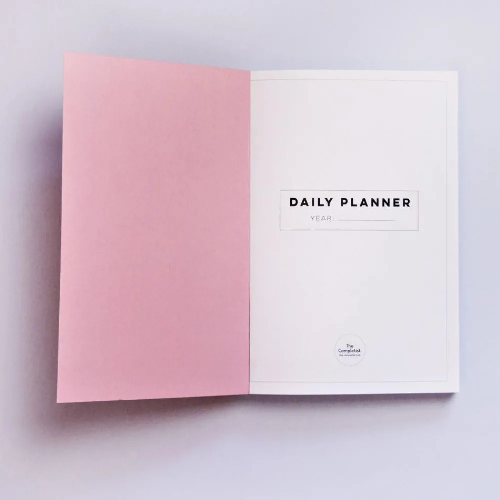 The Completist. Planer dzienny Leaf Scribble no. 2, A5 - - 90 g/m2 > Planery Niedatowane