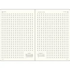 Leuchtturm1917 Planer dzienny w kropki 2027 – – Black A5 > Kalendarze Książkowe
