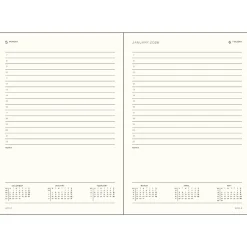 Leuchtturm1917 Planer dzienny w linie 2027 - - Forest Green A5 > Kalendarze Książkowe