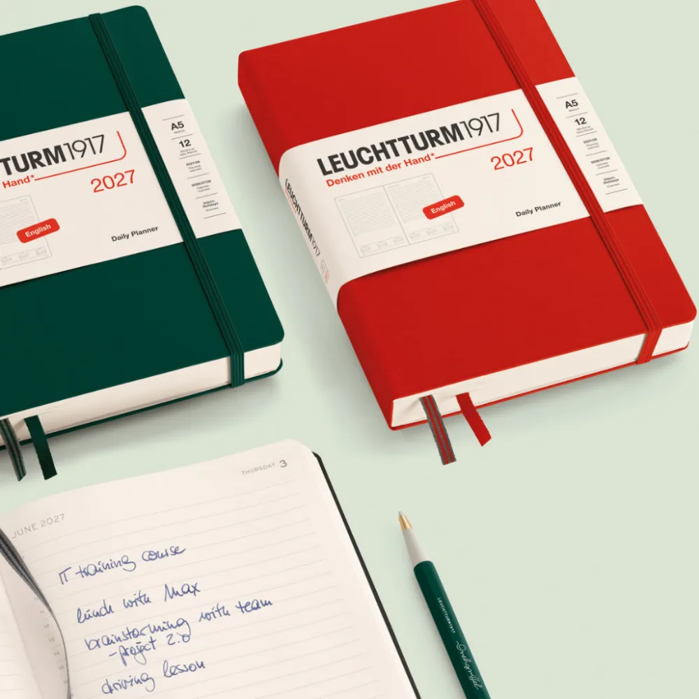 Leuchtturm1917 Planer dzienny w linie 2027 - - Sage A5