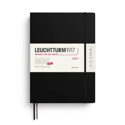 Leuchtturm1917 Planer dzienny w linie 2027 – – Black A4+ > Kalendarze Książkowe
