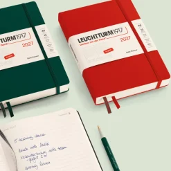 Leuchtturm1917 Planer dzienny w linie 2027 – – Black A4+ > Kalendarze Książkowe