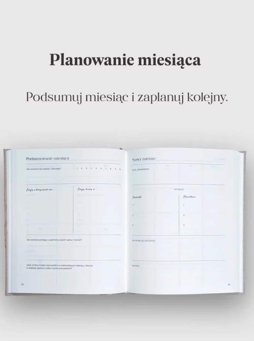 Jasnie Plan Planer Jaśnie Plan niedatowany - niebieski