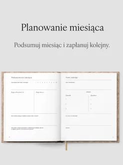 Jasnie Plan Planer Jaśnie Plan niedatowany - bordowy ><noscript><img width=
