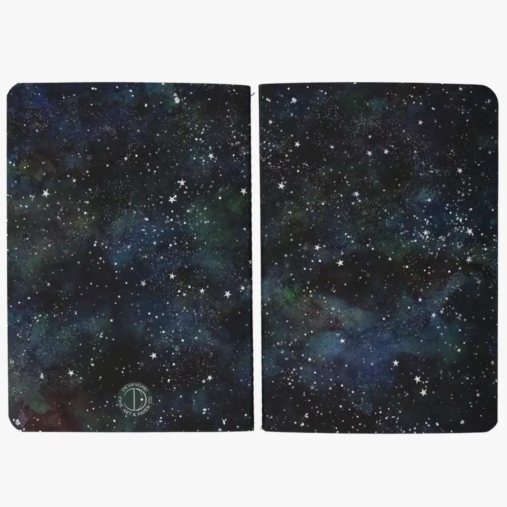 Devangari Planer niedatowany Emerald Galaxy A5 - - 120 g/m2 > Planery Niedatowane
