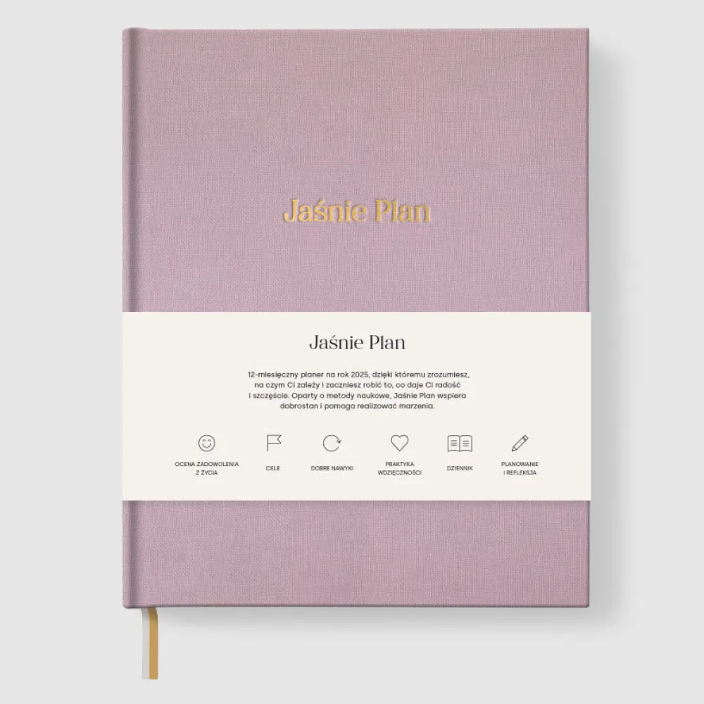Jasnie Plan Planer niedatowany - Jaśnie Plan - Lilac > Planery Niedatowane