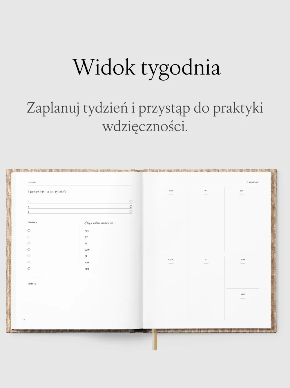 Jasnie Plan Planer niedatowany - Jaśnie Plan - Baby Sage > Planery Niedatowane