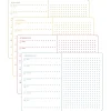 Leuchtturm1917 Planer tygodniowy Colourful Seasons 2027 - - Summer > Kalendarze Książkowe