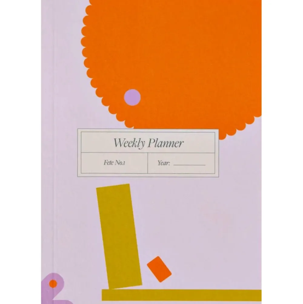 The Completist. Planer tygodniowy Fete No.1 A6 - - 90 g/m2 > Planery Niedatowane