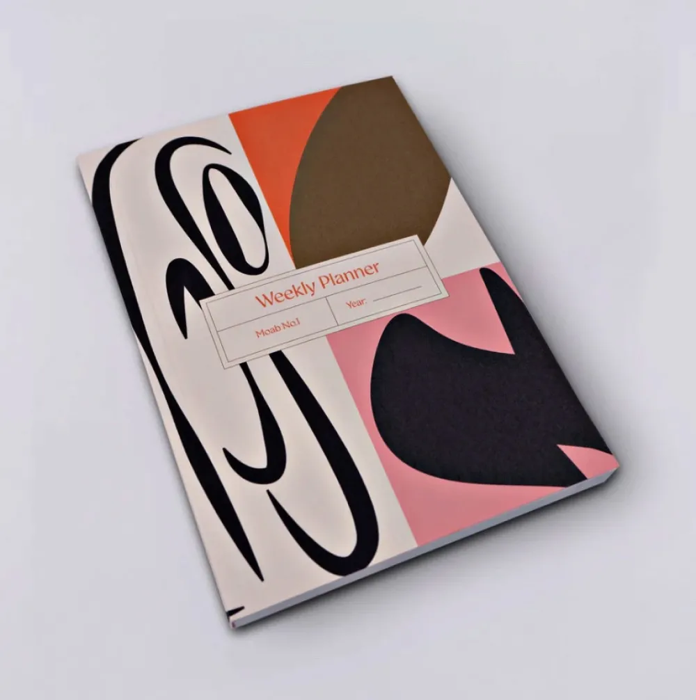 The Completist. Planer tygodniowy Moab A6 - - 90 g/m2 > Planery Niedatowane