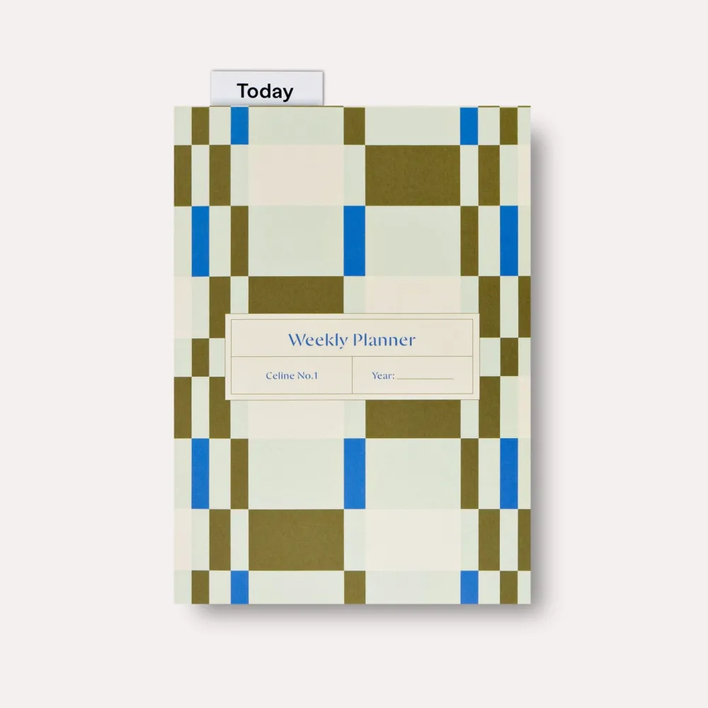 The Completist. Planer tygodniowy niedatowany Celine No.1 A5 - > Planery Niedatowane
