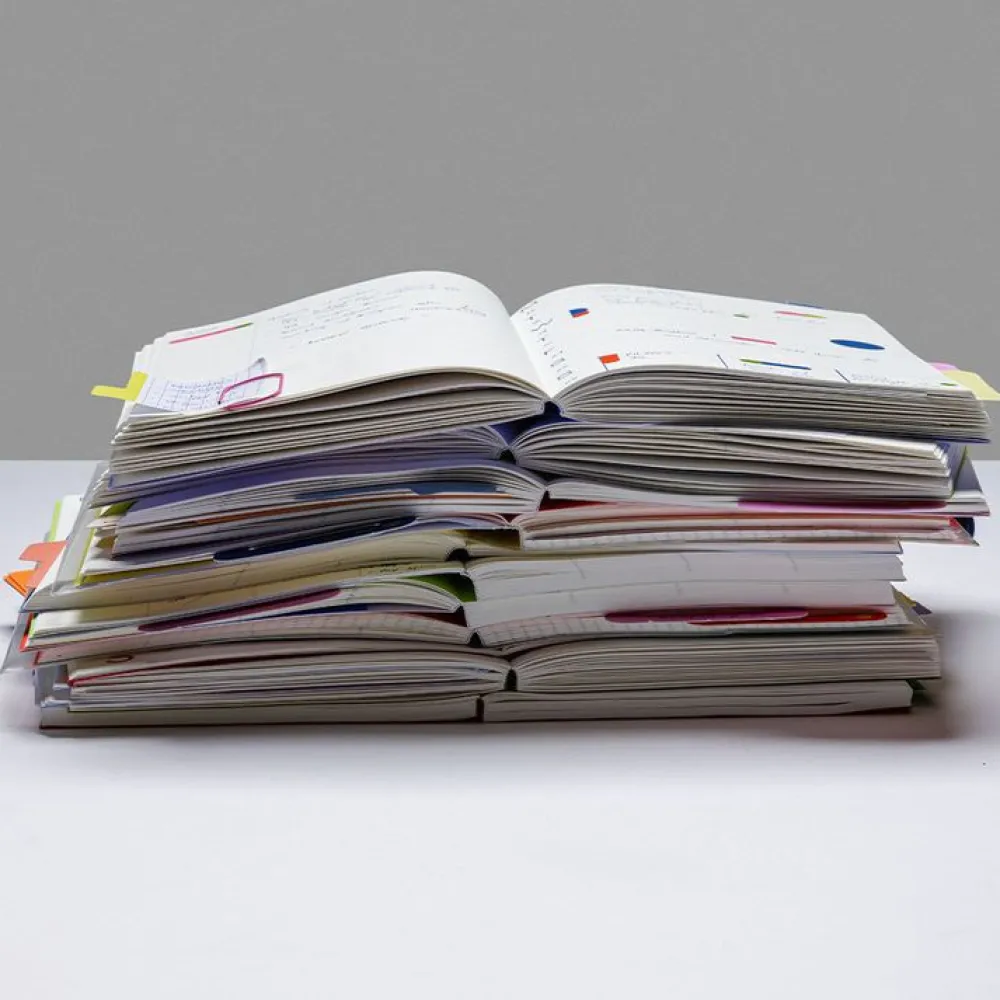 Mishmash Planer tygodniowy Notes 2026/2027 - - Blue > Kalendarze Książkowe
