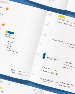 Mishmash Planer tygodniowy Notes 2026/2027 - - Blue > Kalendarze Książkowe