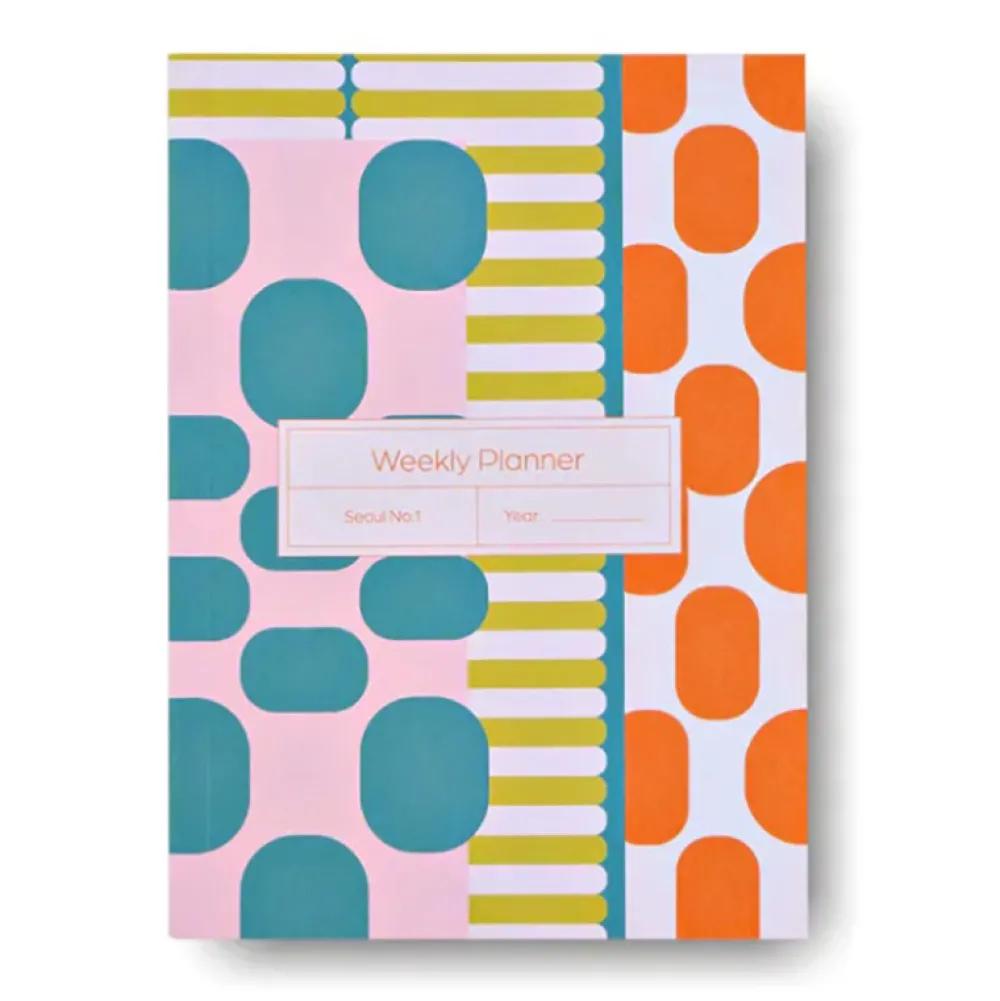 The Completist. Planer tygodniowy Seoul A6 - - 90 g/m2