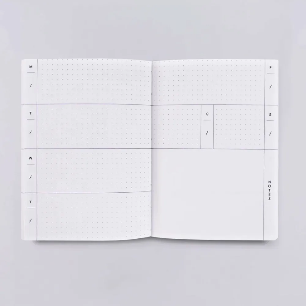 The Completist. Planer tygodniowy Seoul A6 - - 90 g/m2