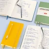Leuchtturm1917 Planer tygodniowy z notatnikiem w kropki 2027 - - Dusty Rose 9 x 19 cm