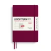 Leuchtturm1917 Planer tygodniowy z notatnikiem w linie 2027 - - Dusty Rose A5 > Kalendarze Książkowe