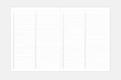 Papierniczeni Planner Monolit - - czarny