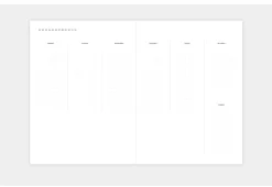 Papierniczeni Planner niedatowany Klasyk - - ziemia, twarda okładka ><noscript><img width=
