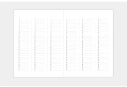 Papierniczeni Planner niedatowany Klasyk - - eukaliptus, twarda okładka ><noscript><img width=