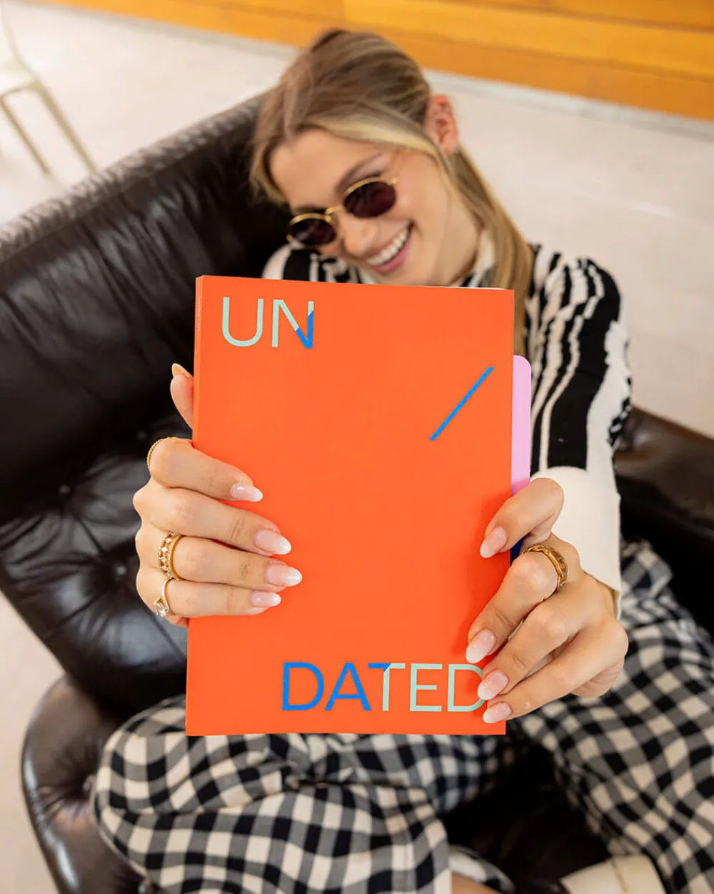 Mishmash Planner niedatowany Notes A5 - - Bright Red