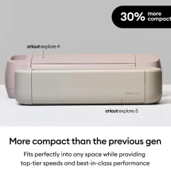 Cricut Ploter tnący model Explore 5 - - zestaw startowy ><noscript><img width=