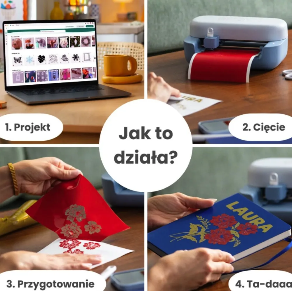 Cricut Ploter tnący model Joy 2 - - zestaw startowy > Plotery