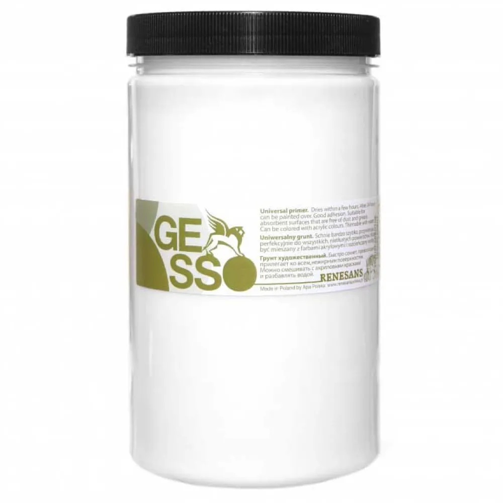 Renesans Podkład akrylowy Gesso - - 1200 ml > Grunty Malarskie