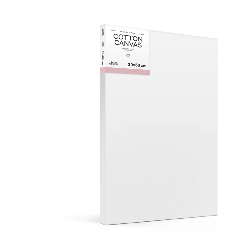 PaperConcept Podobrazie malarskie bawełniane Basic - - 30 x 50 cm