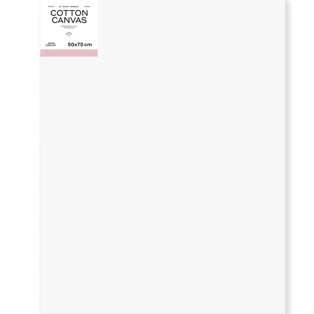 PaperConcept Podobrazie malarskie bawełniane Basic - - 60 x 80 cm > Podobrazia