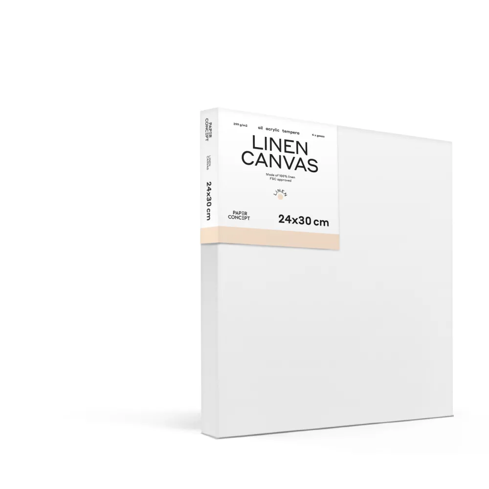 PaperConcept Podobrazie malarskie lniane Linen - - 24 x 30 cm > Podobrazia