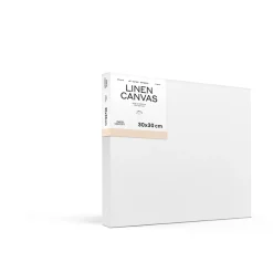 PaperConcept Podobrazie malarskie lniane Linen - - 30 x 30 cm