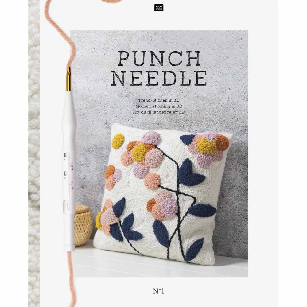 Rico Design Podręcznik, instrukcja Punch Needle -