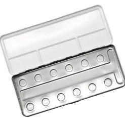 Finetec Pojemnik metalowy na 12 farb - Coliro Pearl Colors - czarny > Kasety Na Farby