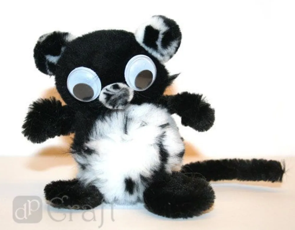 dpCraft Pompony akrylowe - - Animal Prints, 56 szt. > Pompony