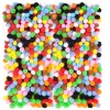 dpCraft Pompony poliestrowe - - kolorowe, 7 mm, 380 szt.