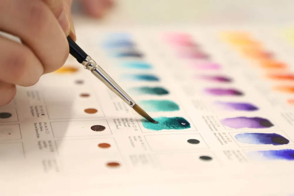 Winsor & Newton Próbnik farb Dot Card Professional Watercolour - - 109 kolorów > Farby Akwarelowe