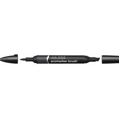Winsor & Newton Promarker Brush - - Berry Red > Markery, Brushpeny I Pisaki