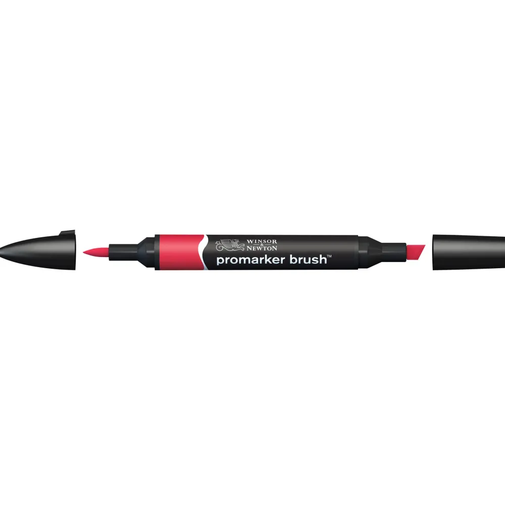 Winsor & Newton Promarker Brush - - Berry Red > Markery, Brushpeny I Pisaki